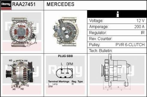 Remy RAA27451 - Alternatore autozon.pro