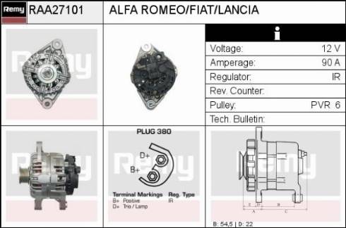 Remy RAA27101 - Alternatore autozon.pro