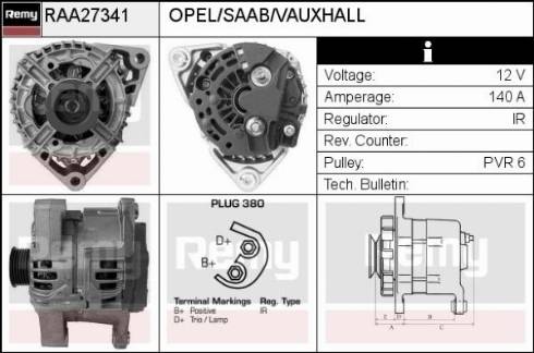 Remy RAA27341 - Alternatore autozon.pro