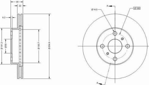 Remy RAD1490C - Discofreno autozon.pro