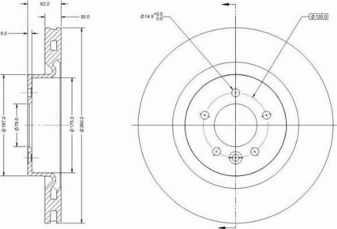 Remy RAD1444C - Discofreno autozon.pro