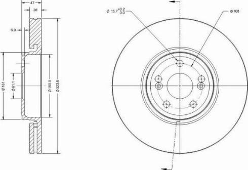 Remy RAD1447C - Discofreno autozon.pro