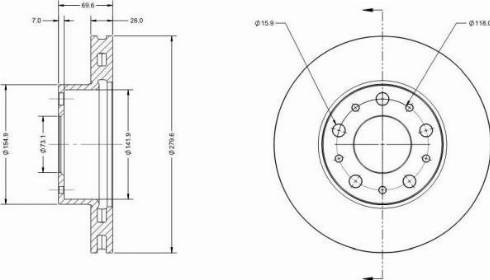 Remy RAD1451C - Discofreno autozon.pro