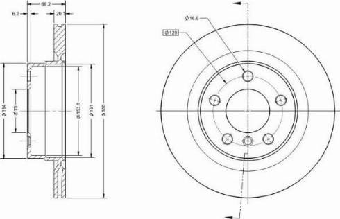 Remy RAD1469C - Discofreno autozon.pro