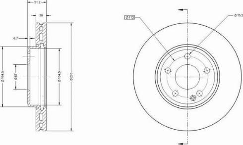 Remy RAD1461C - Discofreno autozon.pro