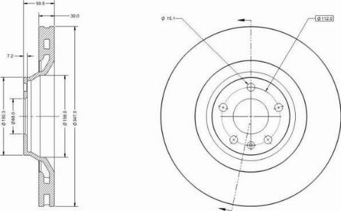 Remy RAD1405C - Discofreno autozon.pro