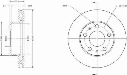 Remy RAD1489C - Discofreno autozon.pro