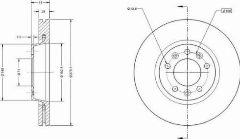 Remy RAD1480C - Discofreno autozon.pro