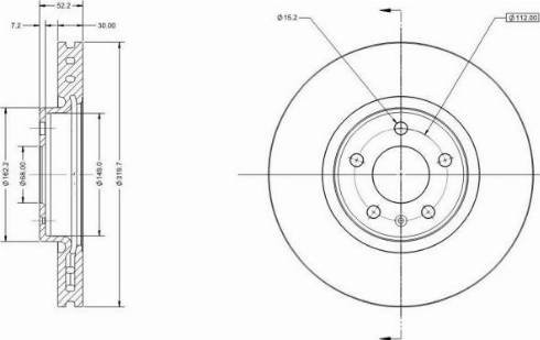 Remy RAD1487C - Discofreno autozon.pro