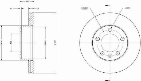 Remy RAD1421C - Discofreno autozon.pro