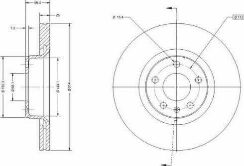 Remy RAD1472C - Discofreno autozon.pro