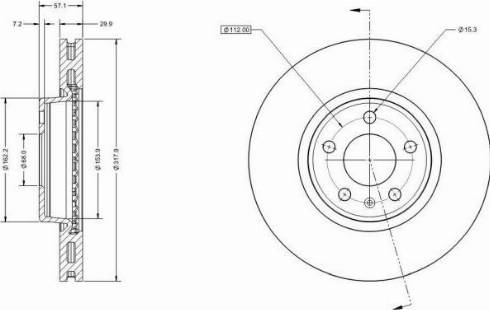 Remy RAD1596C - Discofreno autozon.pro