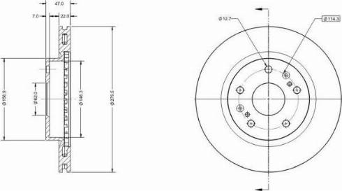 Remy RAD1591C - Discofreno autozon.pro