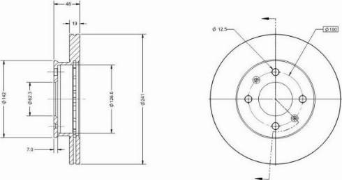 Remy RAD1548C - Discofreno autozon.pro