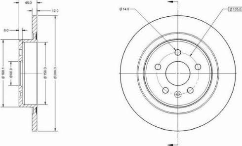 Remy RAD1559C - Discofreno autozon.pro