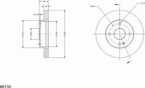 Remy RAD1551C - Discofreno autozon.pro