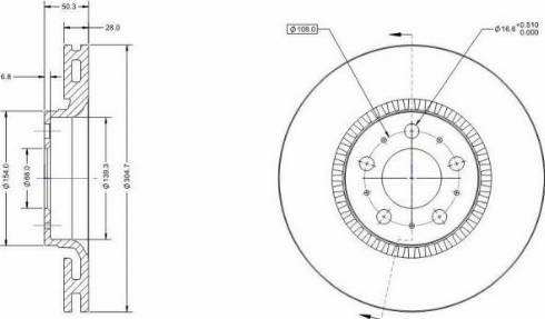 Remy RAD1566C - Discofreno autozon.pro