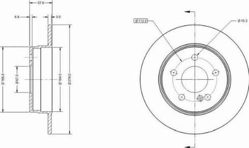 Remy RAD1506C - Discofreno autozon.pro