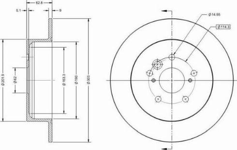 Remy RAD1501C - Discofreno autozon.pro