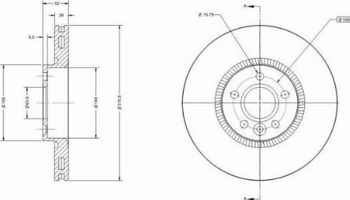 Remy RAD1513C - Discofreno autozon.pro