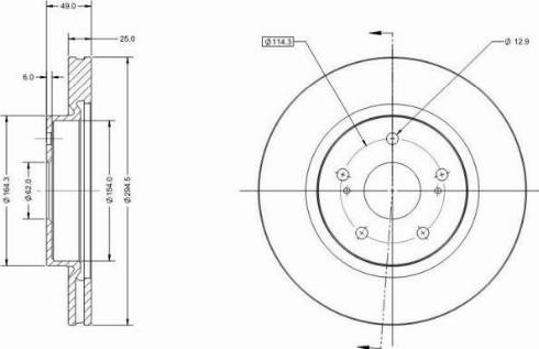 Remy RAD1583C - Discofreno autozon.pro