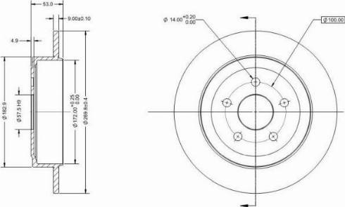 Remy RAD1587C - Discofreno autozon.pro