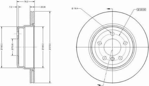 Remy RAD1529C - Discofreno autozon.pro