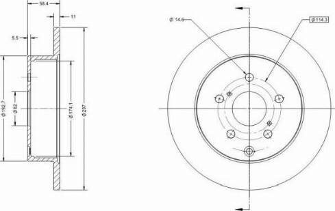 Remy RAD1525C - Discofreno autozon.pro