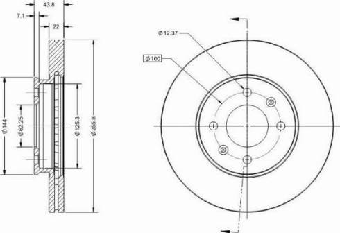 Remy RAD1527C - Discofreno autozon.pro