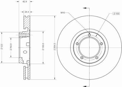 Remy RAD1574C - Discofreno autozon.pro