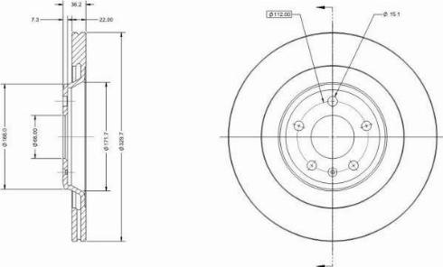 Remy RAD1696C - Discofreno autozon.pro