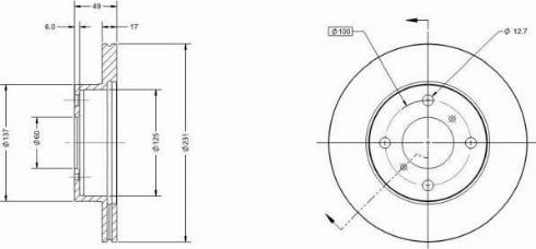 Remy RAD1697C - Discofreno autozon.pro