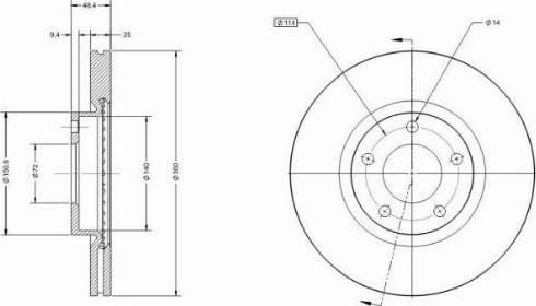 Remy RAD1643C - Discofreno autozon.pro