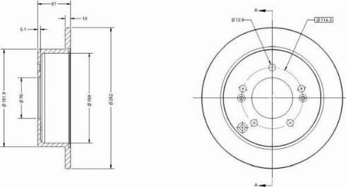 Remy RAD1642C - Discofreno autozon.pro