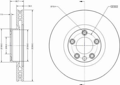 Remy RAD1656C - Discofreno autozon.pro