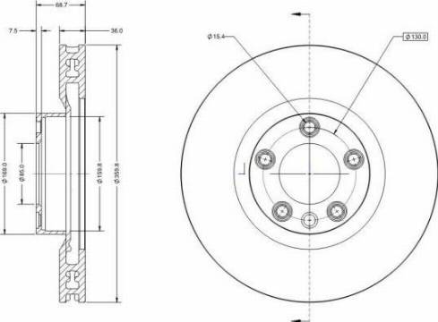 Remy RAD1657C - Discofreno autozon.pro