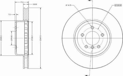 Remy RAD1661C - Discofreno autozon.pro