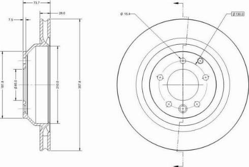 Remy RAD1668C - Discofreno autozon.pro