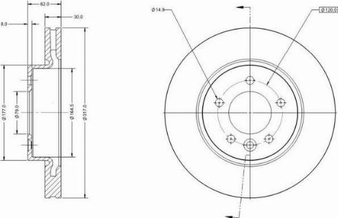 Remy RAD1605C - Discofreno autozon.pro