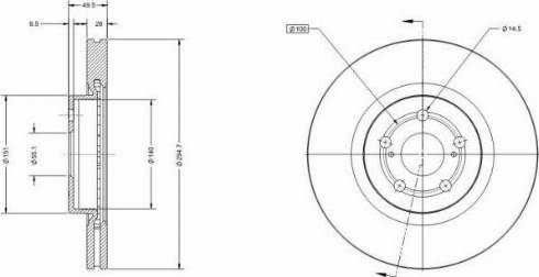 Remy RAD1603C - Discofreno autozon.pro