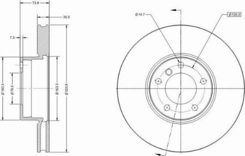 Remy RAD1614C - Discofreno autozon.pro