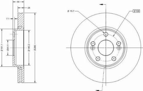 Remy RAD1616C - Discofreno autozon.pro