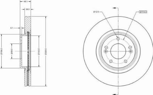 Remy RAD1611C - Discofreno autozon.pro