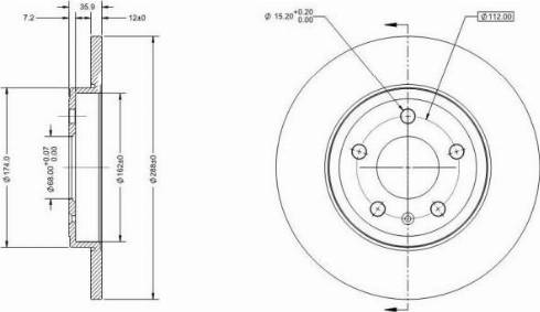 Remy RAD1618C - Discofreno autozon.pro