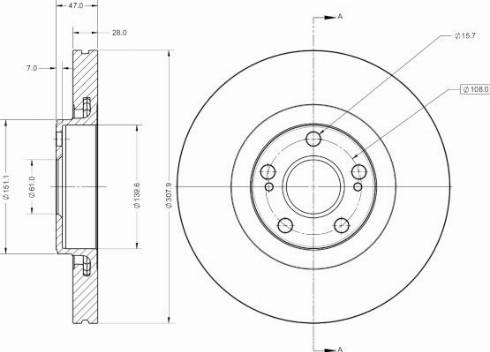 Remy RAD1680C - Discofreno autozon.pro