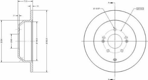 Remy RAD1682C - Discofreno autozon.pro