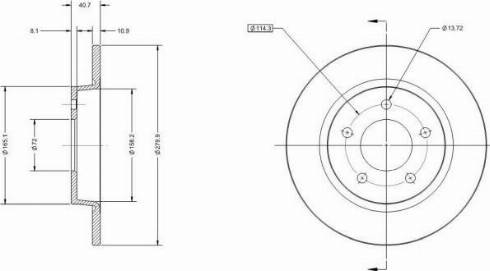 Remy RAD1635C - Discofreno autozon.pro