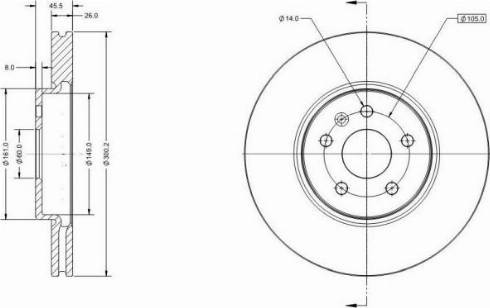 Remy RAD1676C - Discofreno autozon.pro