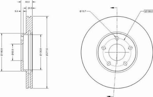 Remy RAD1673C - Discofreno autozon.pro