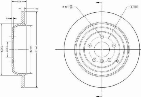 Remy RAD1677C - Discofreno autozon.pro